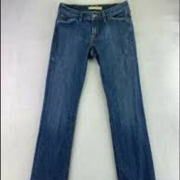 COPY AGAVE NECTAR Slim Boot Cut Denim Blue JEANS Size 26 - Picture 1 of 11